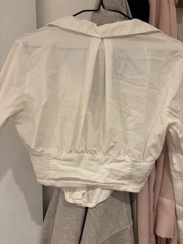 Bershka Bershka corset long sleeve shirt