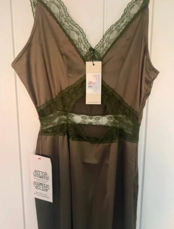 Never Fully Dressed Brand New With Tags Never Fully Dressed Size 10 Khaki Lace Dress