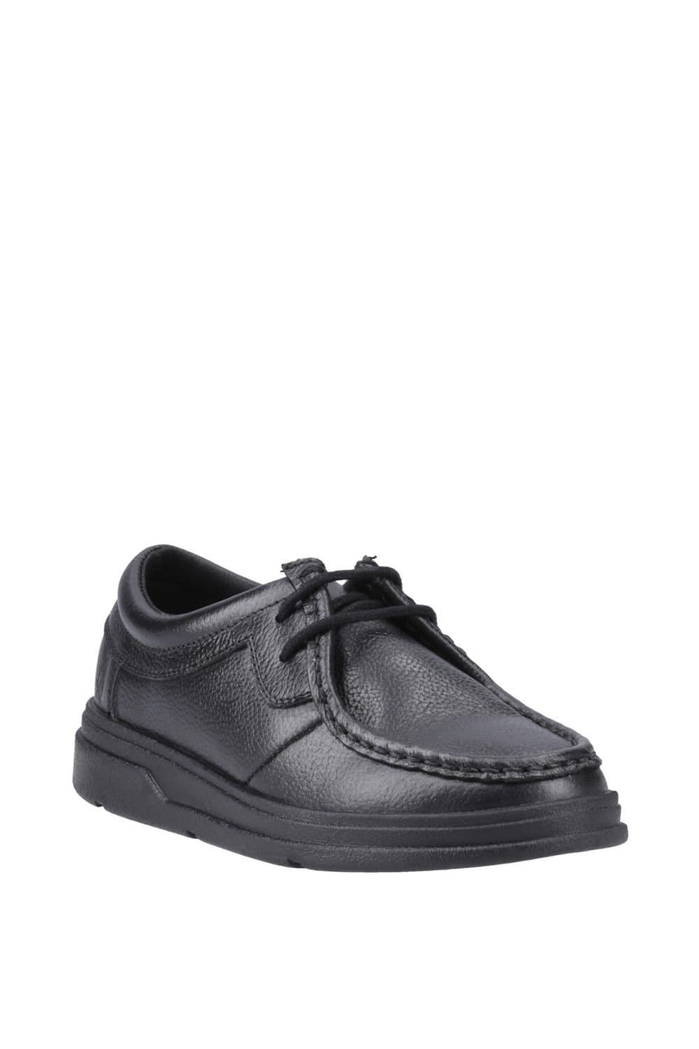 Hush Puppies Hush Puppies Men's Ronan Mocc Toe Junior in Black