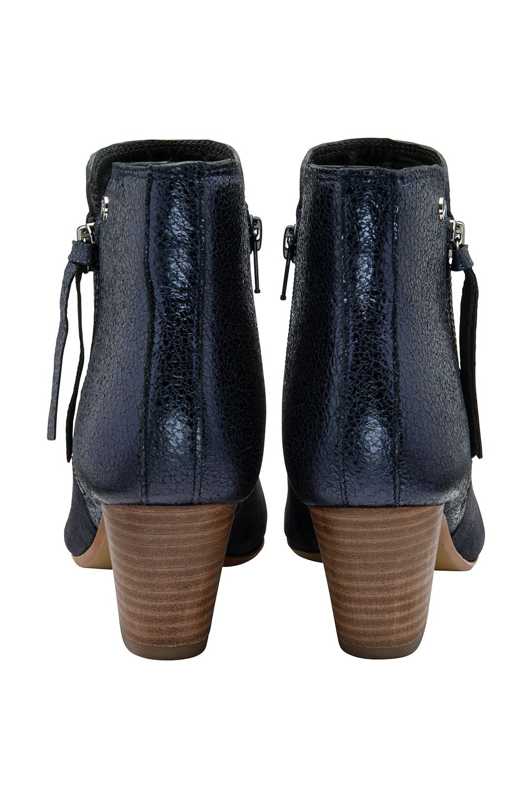 Ravel Ravel Women's 'Tay' Suede Heeled Ankle Boots in Navy - 3