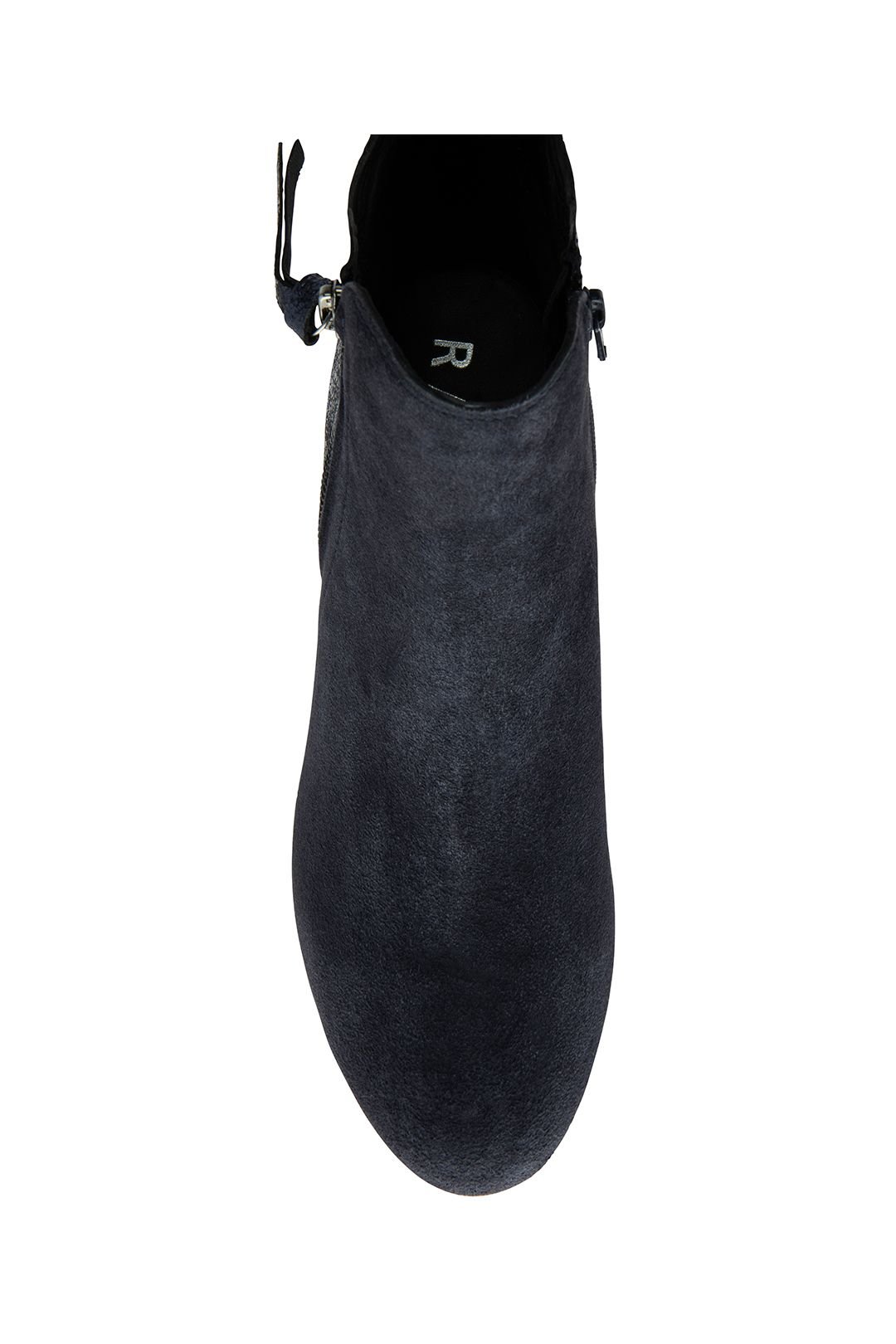 Ravel Ravel Women's 'Tay' Suede Heeled Ankle Boots in Navy - 4