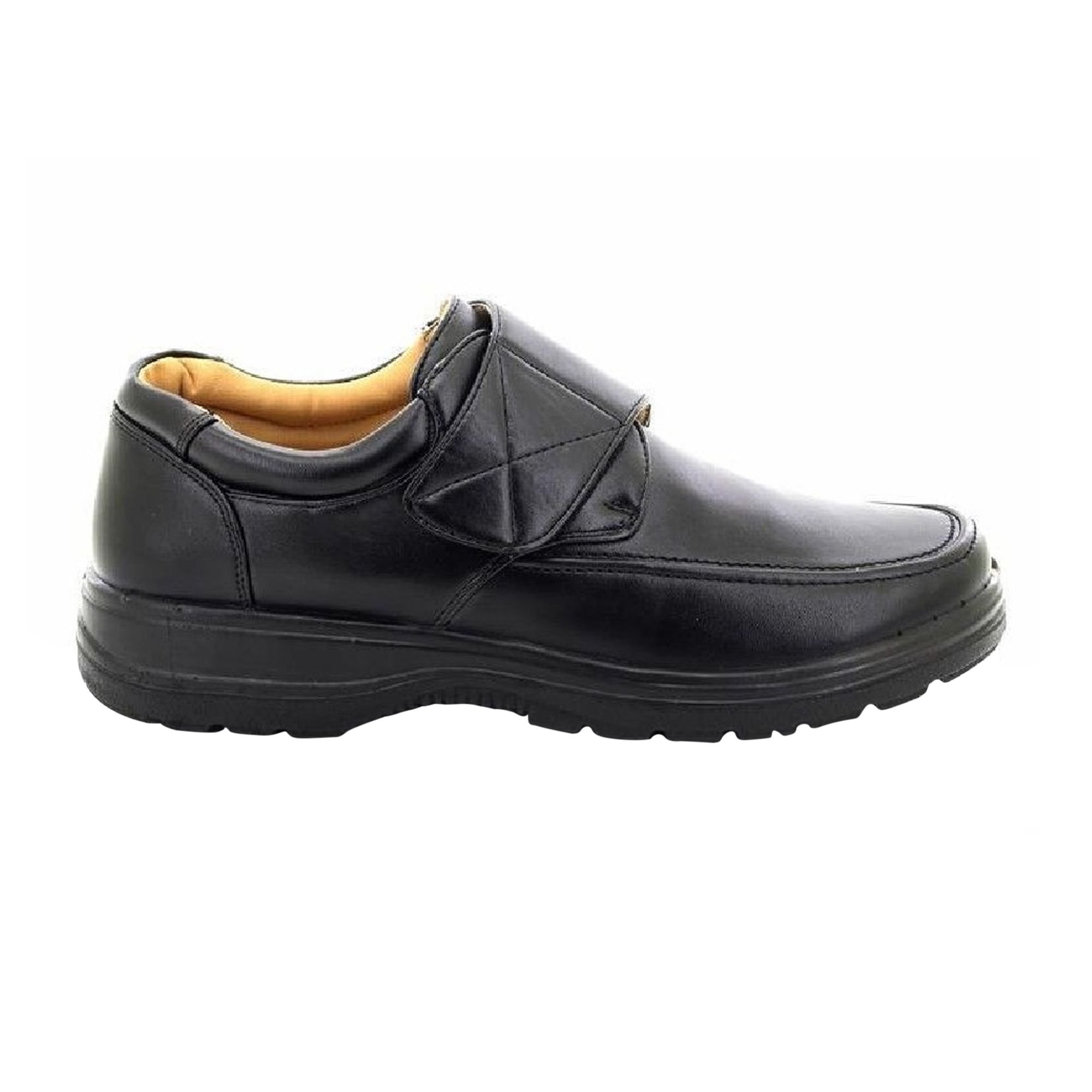 Smart Uns Smart Uns Men's Touch Fastening Casual Shoes in Black - 1