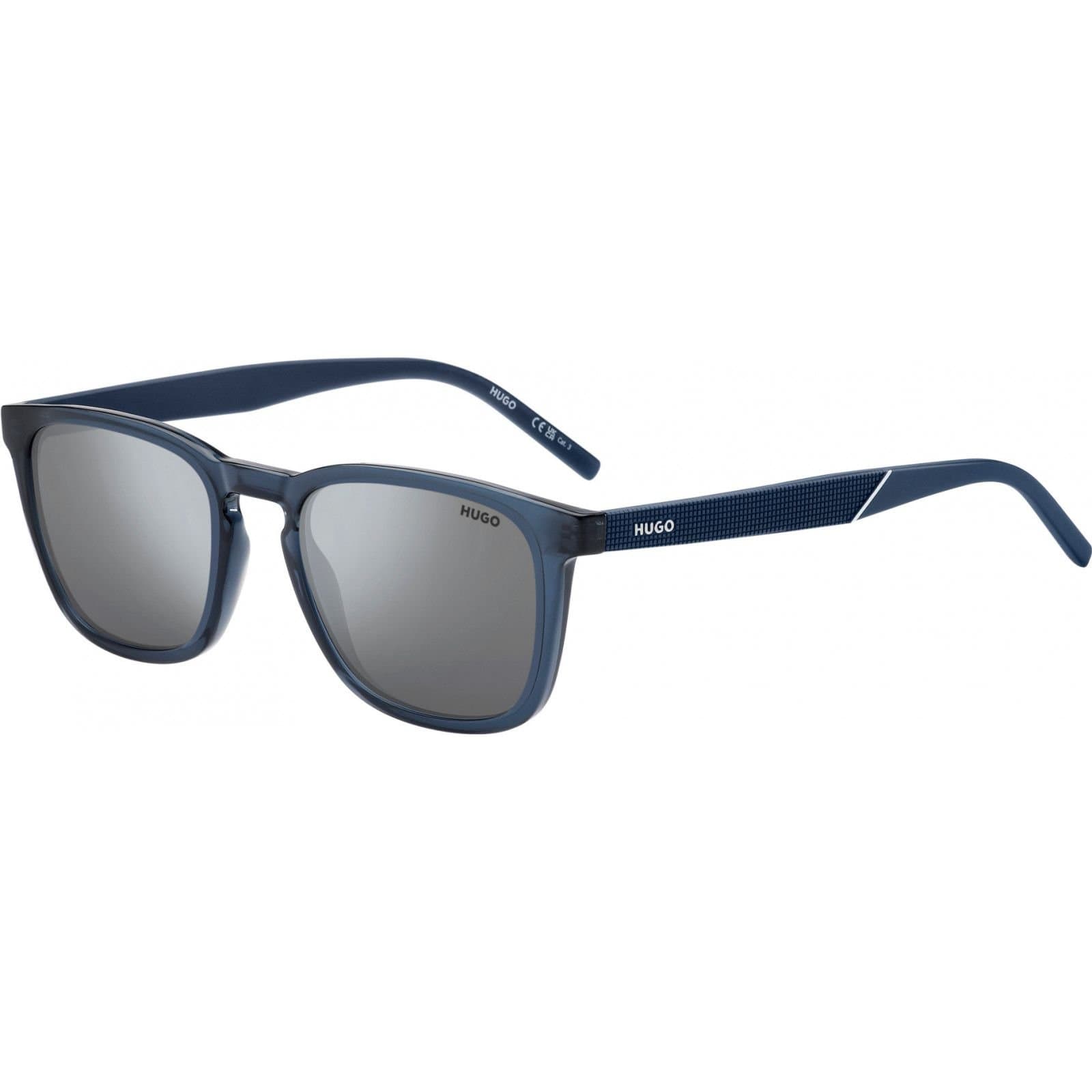 HUGO HUGO Men's HG-1306S-PJP Square/Rectangle Sunglasses in Blue