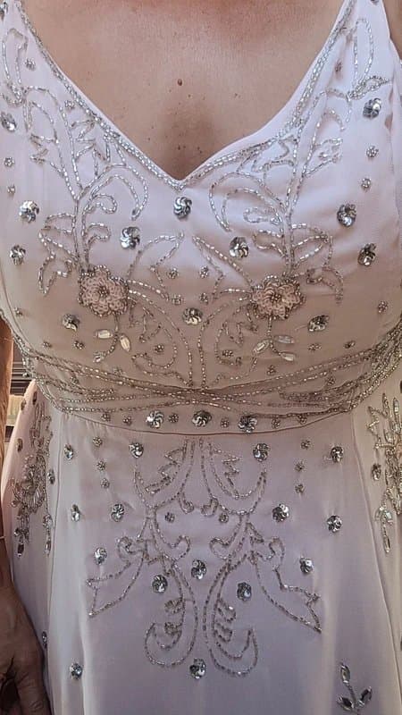 ASOS Asos size  20 baby pink jewel encrusted size 18 available too,bridesmaid, prom,