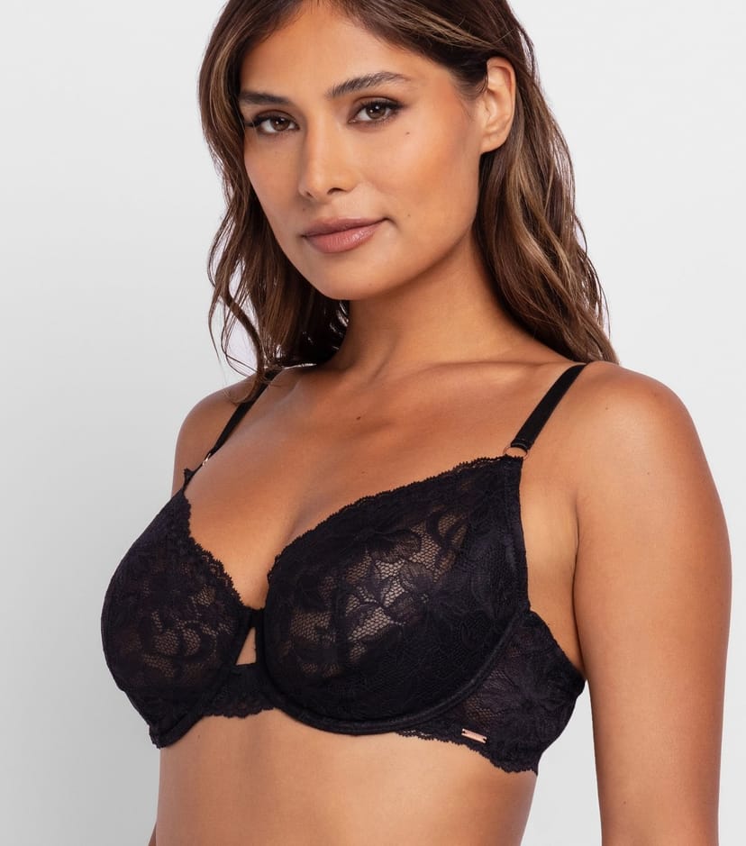 Dorina Women's Black Lace Bra Dorina New Look - 1