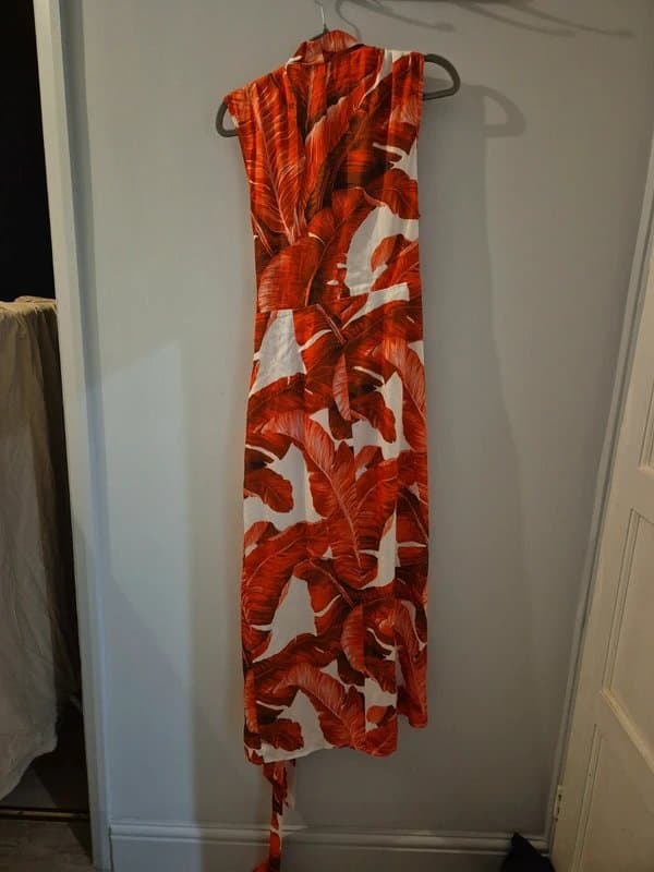 Never Fully Dressed Floral wrap dress