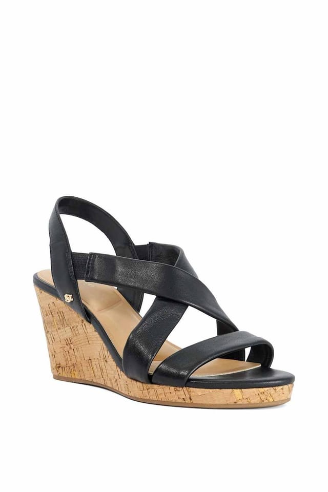 Dune London Dune London Women's 'Kamies' Leather Wedges in Black - 2