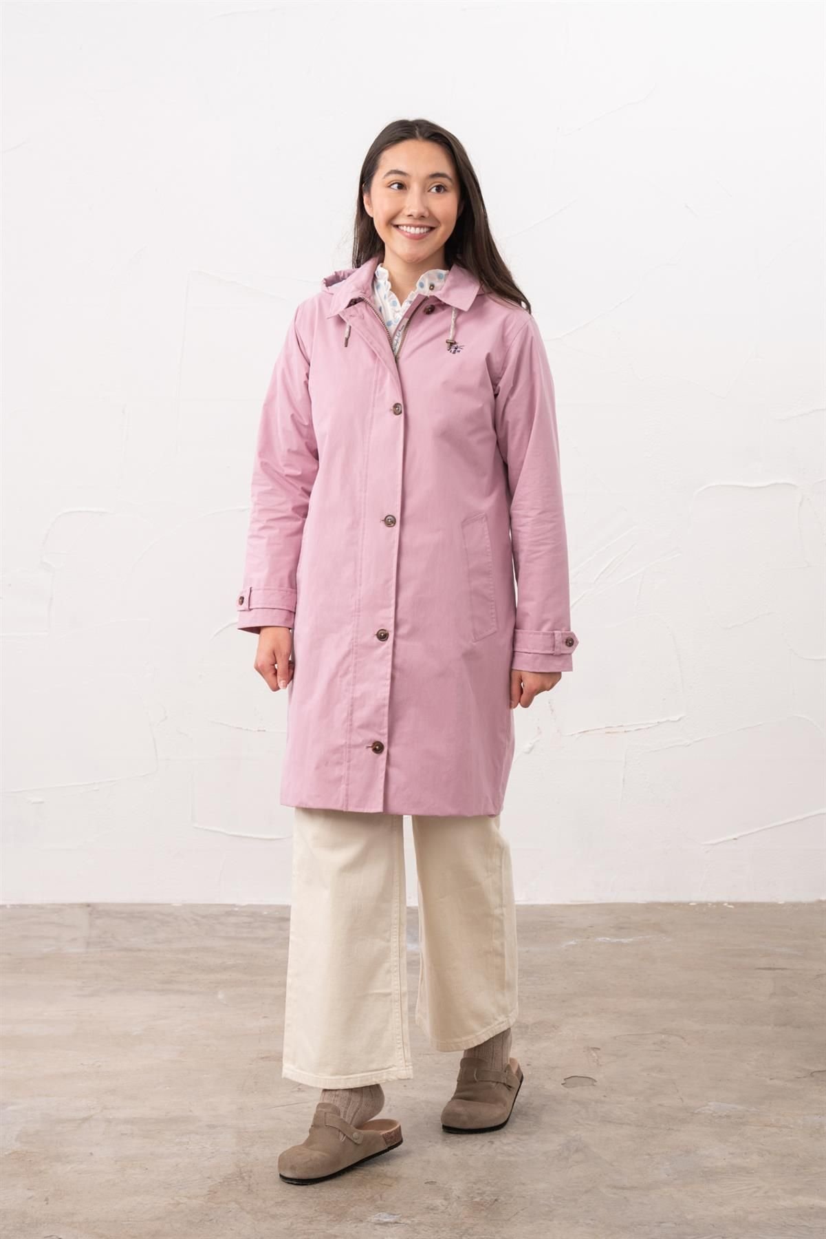 Lighthouse Clothing Lighthouse Clothing Women's Hallie Coat in Pink - 4