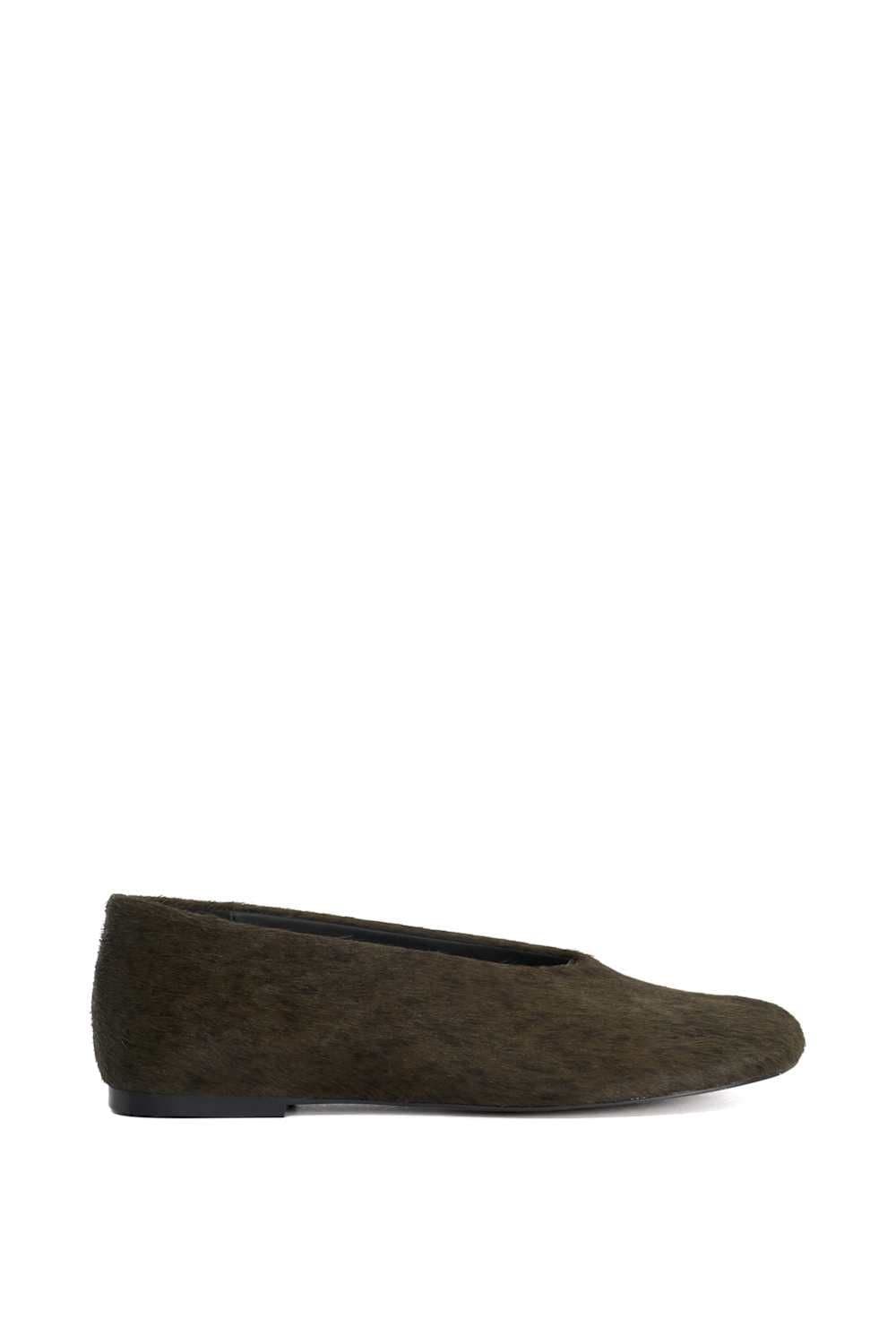 Dune London Dune London Women's 'Highway' Leather Ballet Pumps in Green