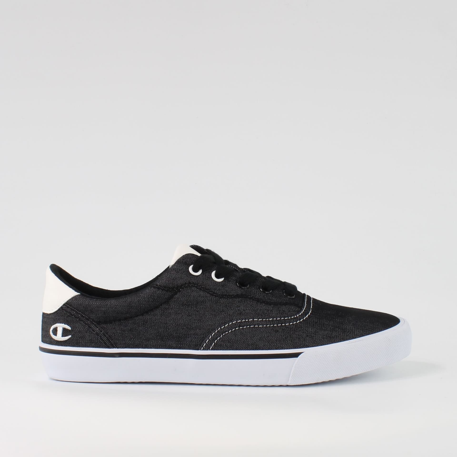 Champion Champion Women's Boston Canvas Up Black Lace-Up Trainers