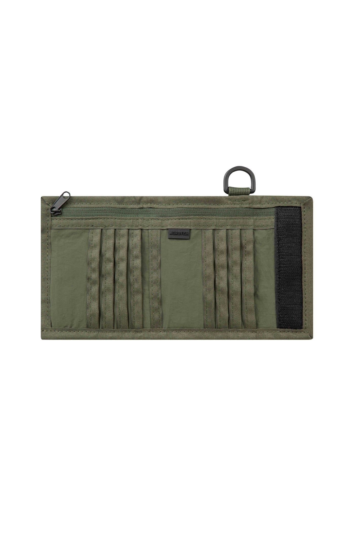 Weird Fish Weird Fish Men's Calden Ripper Wallet in Light Green