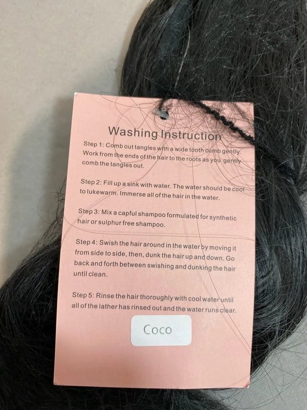 Labello La 'Belló Beauty Coco Synthetic Hair Extensions 25 Inch Hair Extensions with Velcro Straps - 1