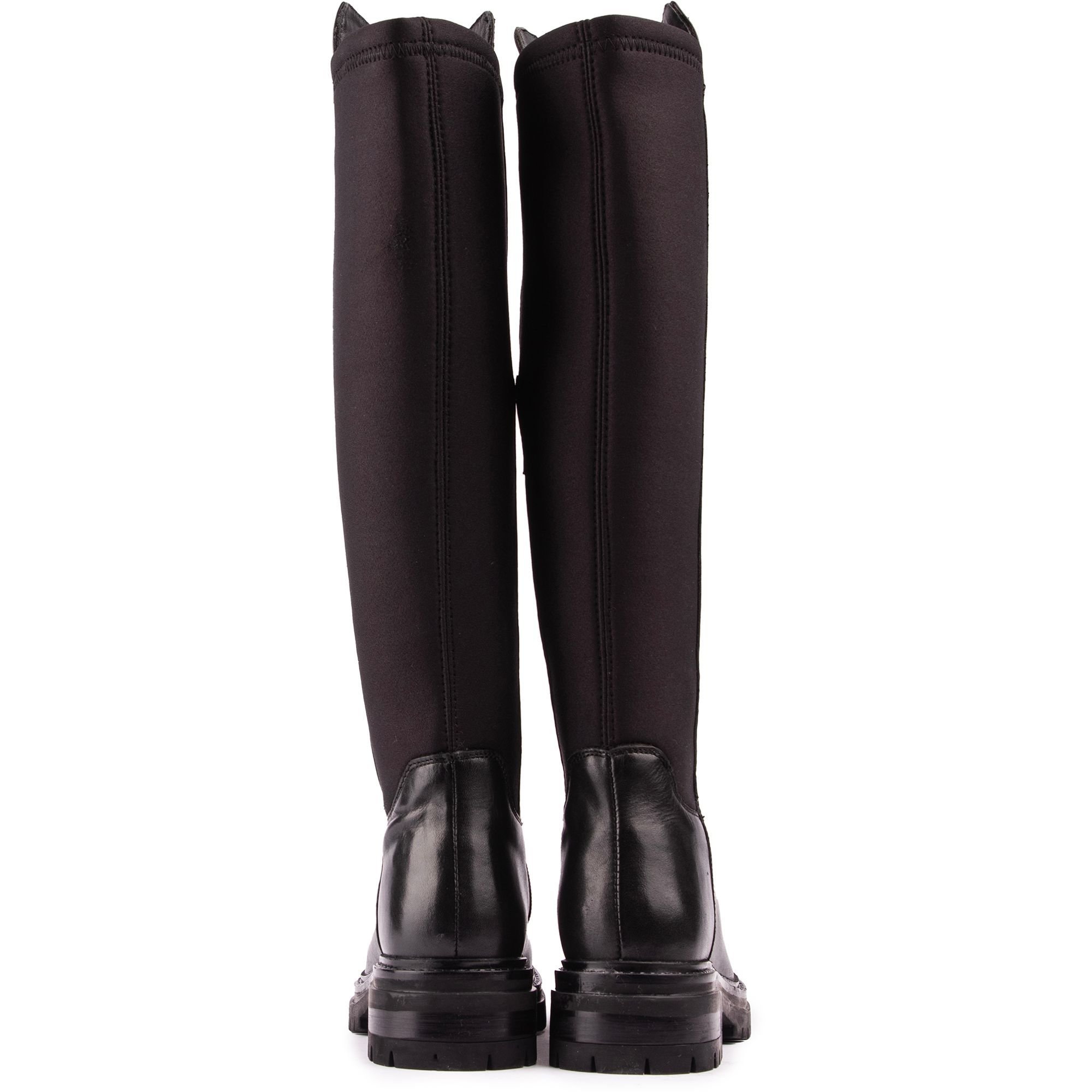 SOLE SOLE Women's Gracyn Knee High Boots in Black - 4