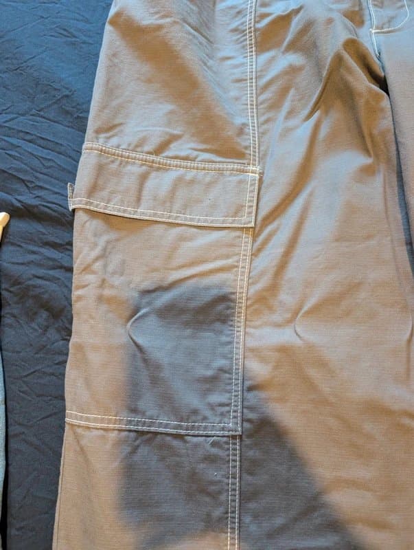 ASOS Design Grey Cargo Pants