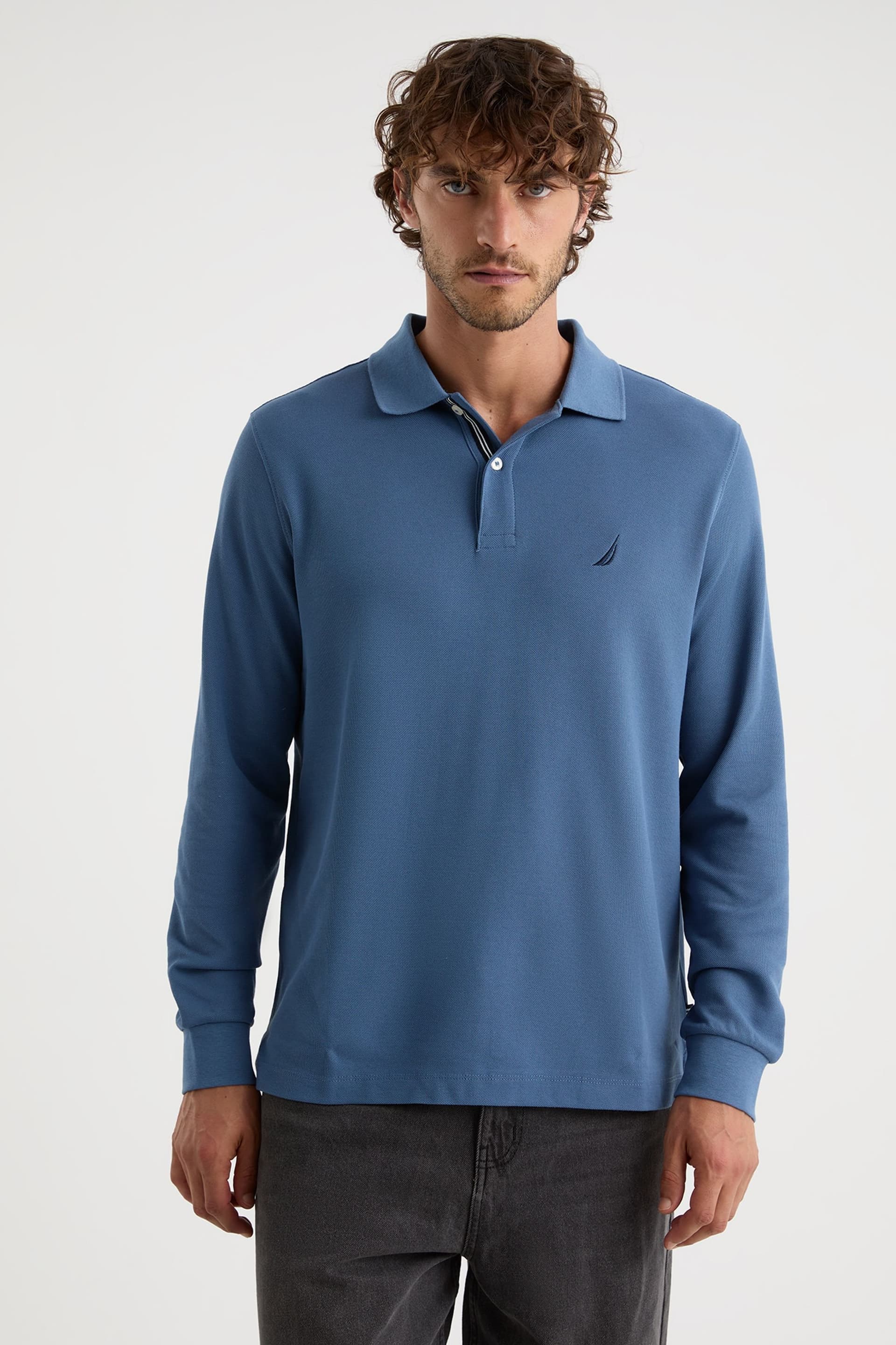Nautica Nautica Men's Cabin Long Sleeve in Blue