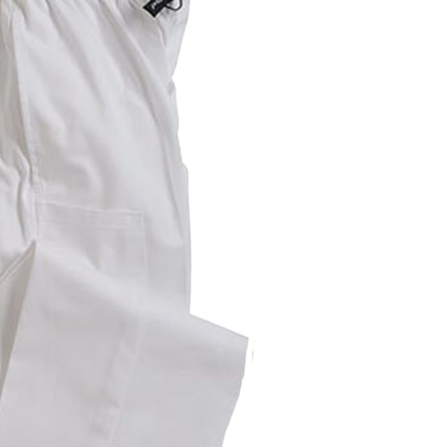 Le Chef Le Chef Men's Professional Chef Trousers in White - 2