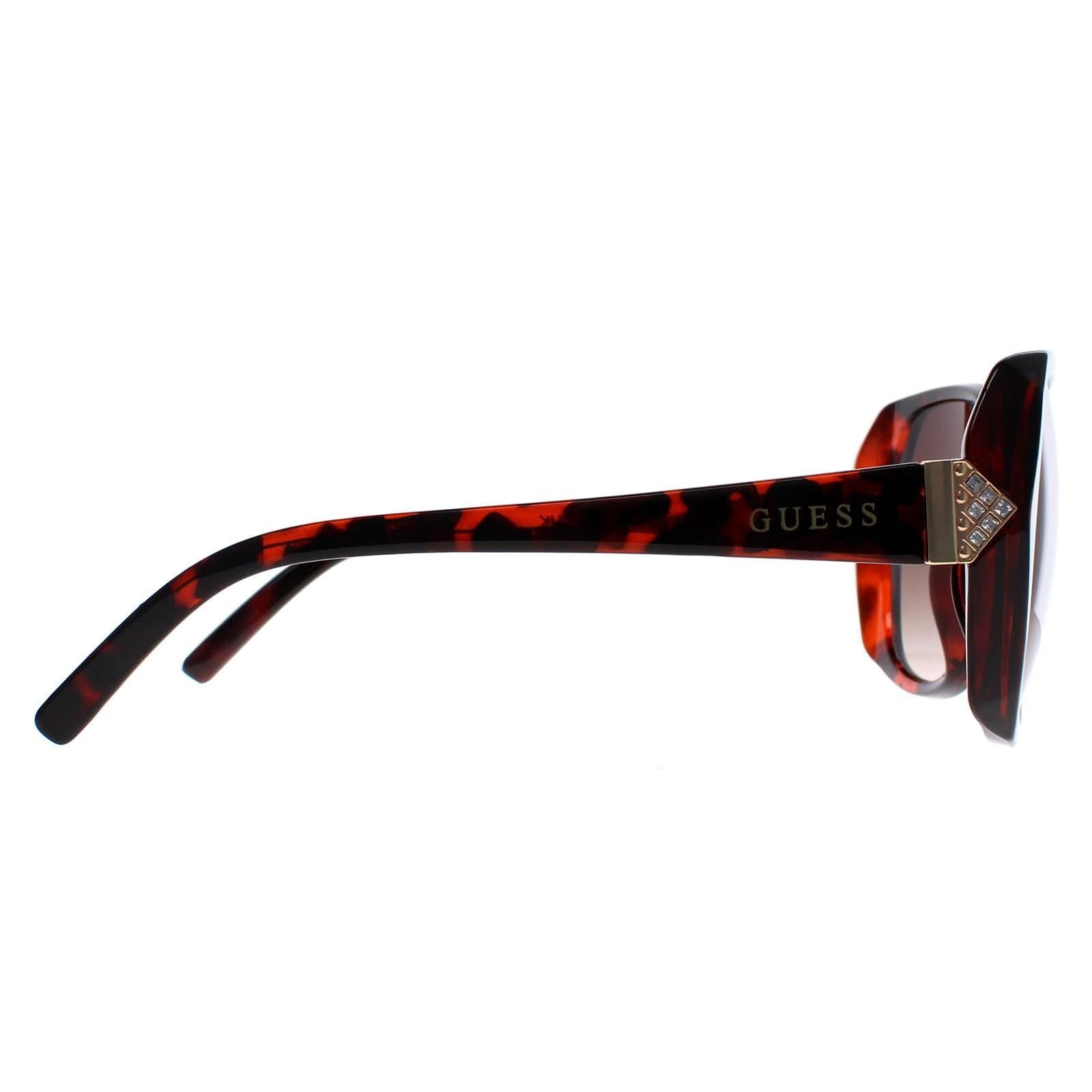 Guess Guess Women's Round Brown Brown Gradient GF0373 - 4