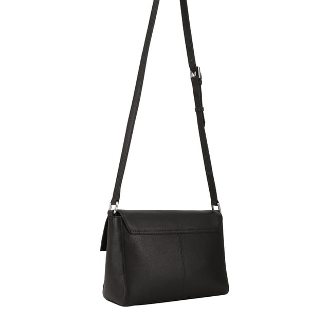 Dents Dents Women's Solano Leather Cross Body Bag in Black - 2