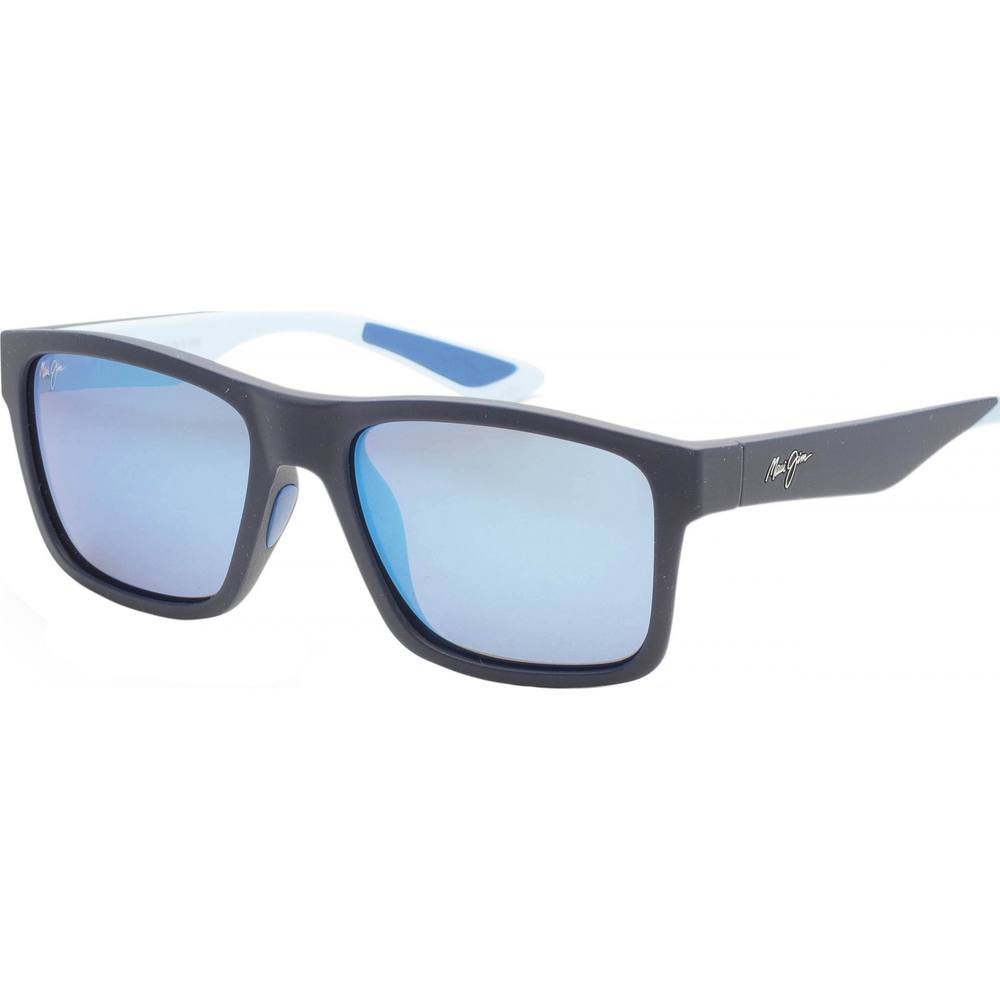 Maui Jim Maui Jim Men's MJ0897S-002 The Flats Square/Rectangle Sunglasses in Blue - 1