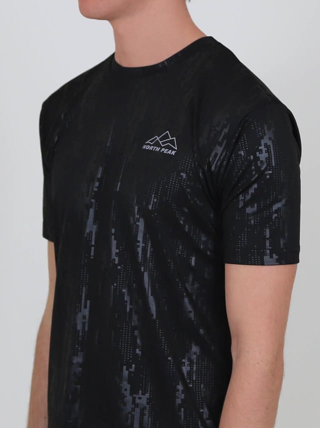 North Peak North Peak Men's Reno T-Shirt Grey in Black - 2