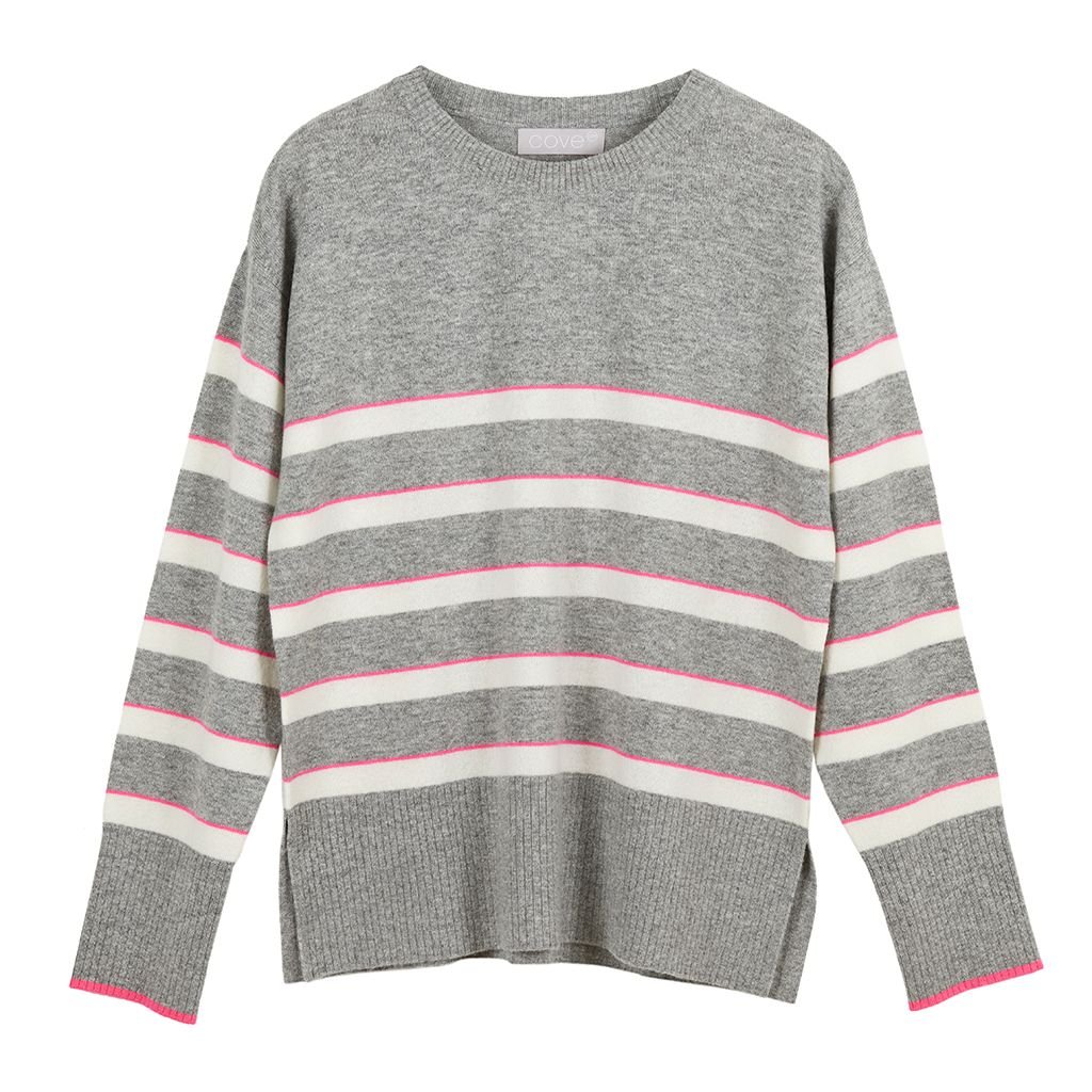 Cove Cove Women's Nina Breton Jumper in Grey - 3