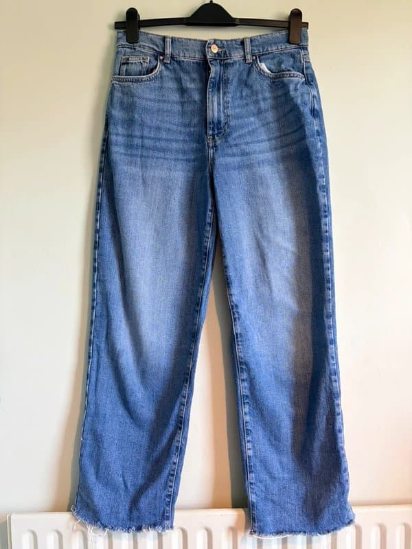 New Look New Look Kind Wide Leg Jeans | Blue Denim | UK 10 | Sustainable Style