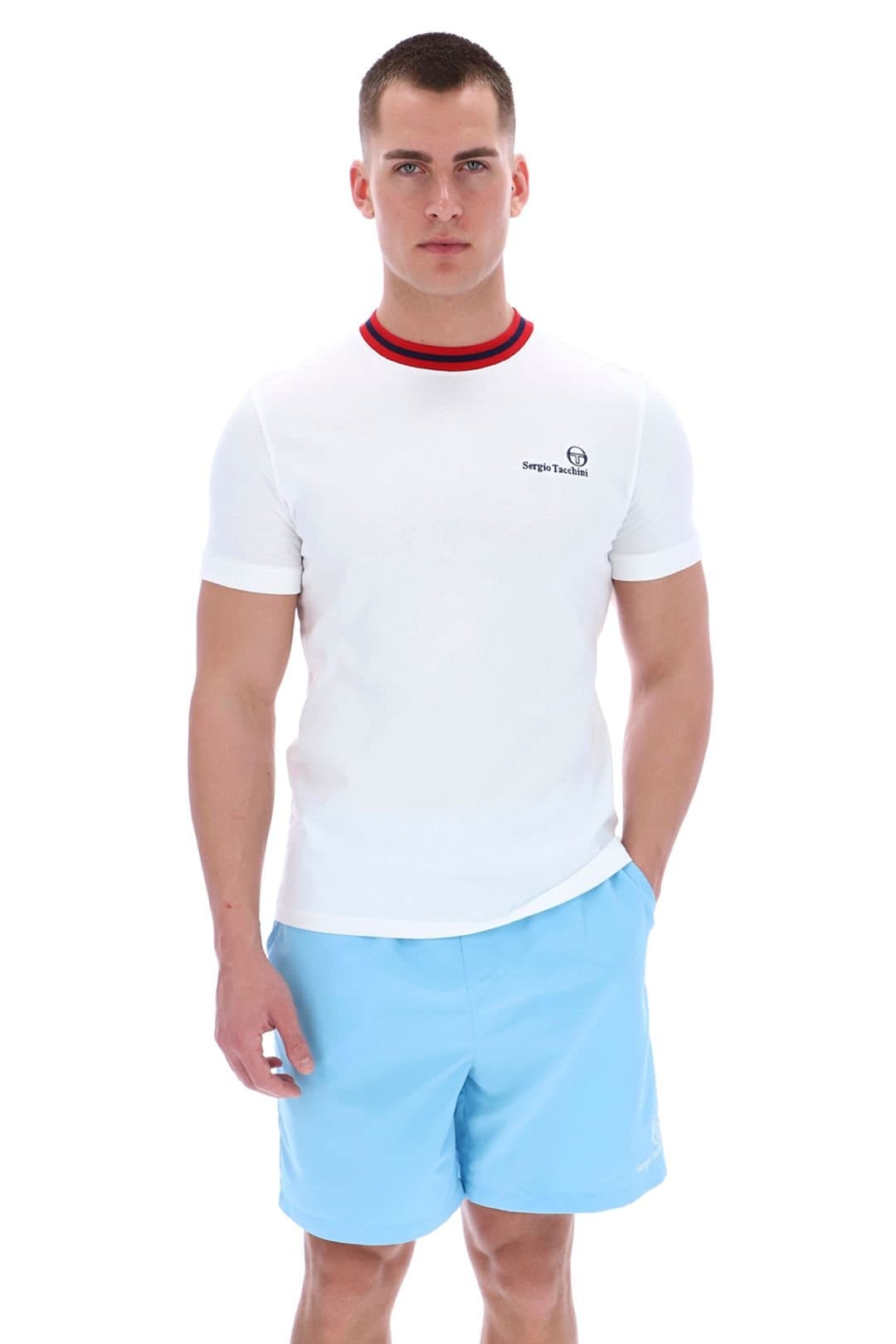 Sergio Tacchini Sergio Tacchini Men's Rainer FC T-Shirt White