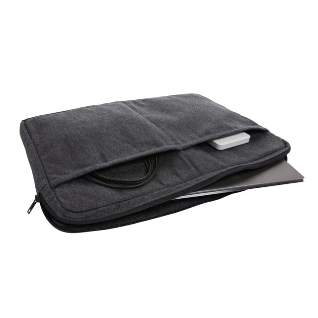 XD Design XD Design Men's Laluka Cotton Aware Laptop Sleeve in Dark Grey - 2