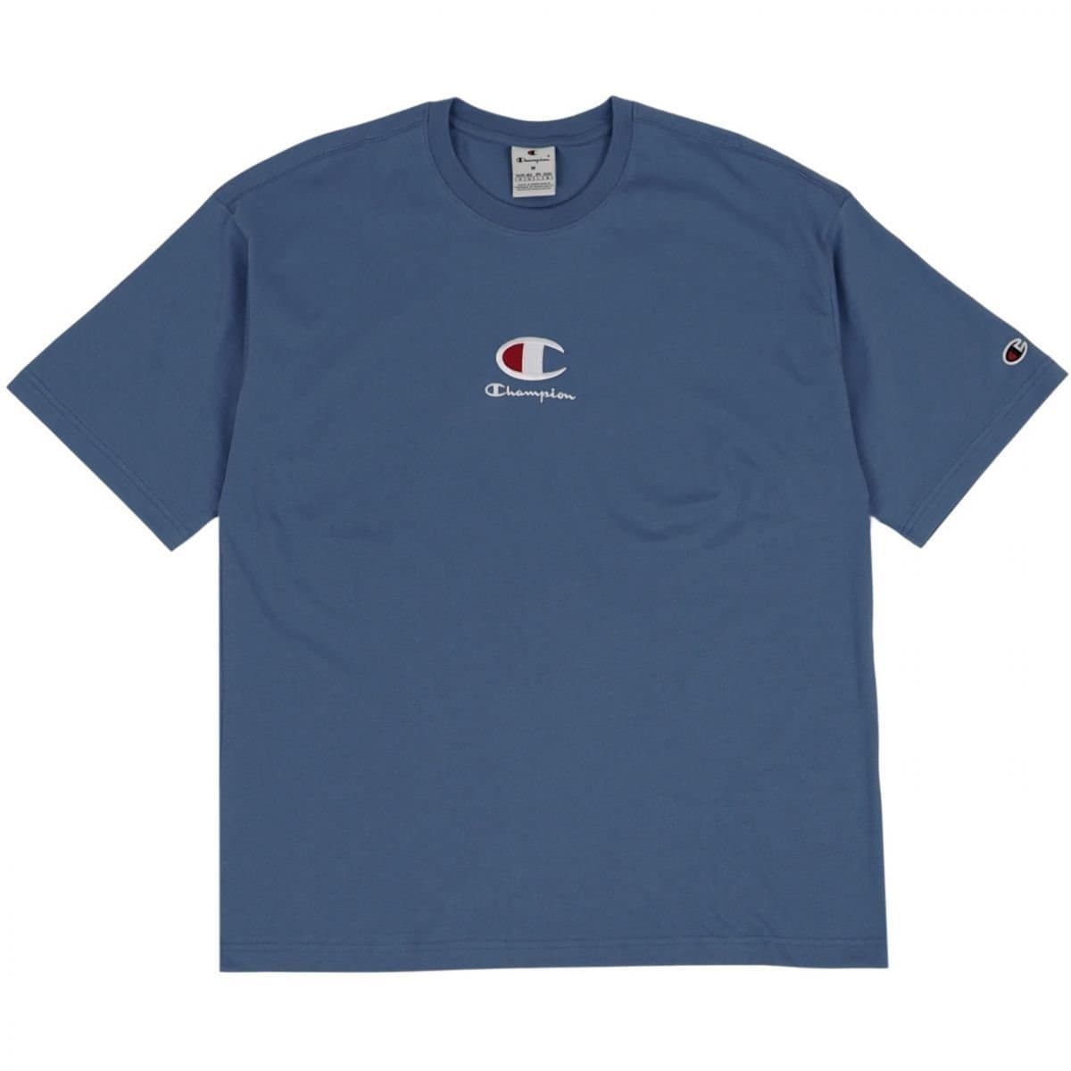 Champion Champion Men's Crew Neck T-Shirt in Blue