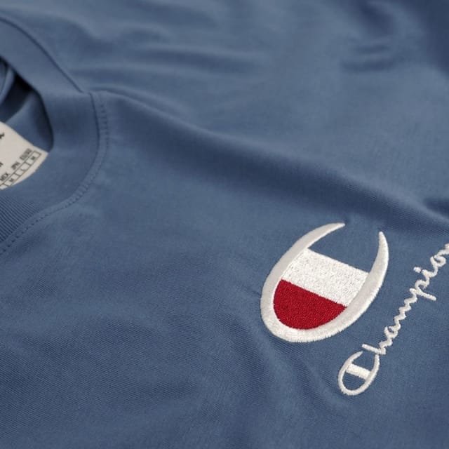 Champion Champion Men's Crew Neck T-Shirt in Blue - 3