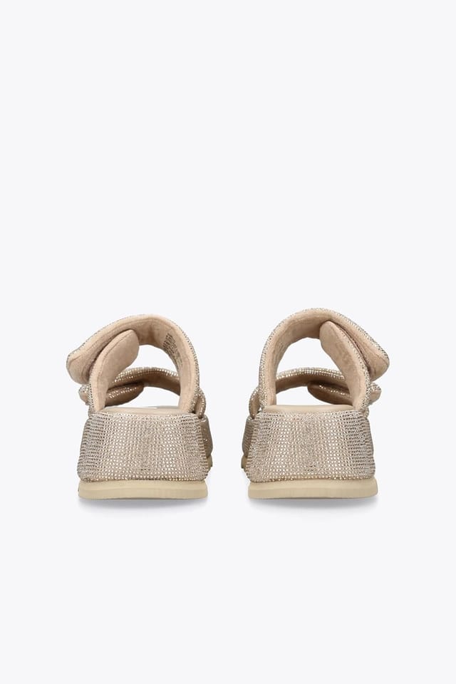 Steve Madden STEVE MADDEN Women's 'Tokiyo Gold' Sandals in Gold - 3