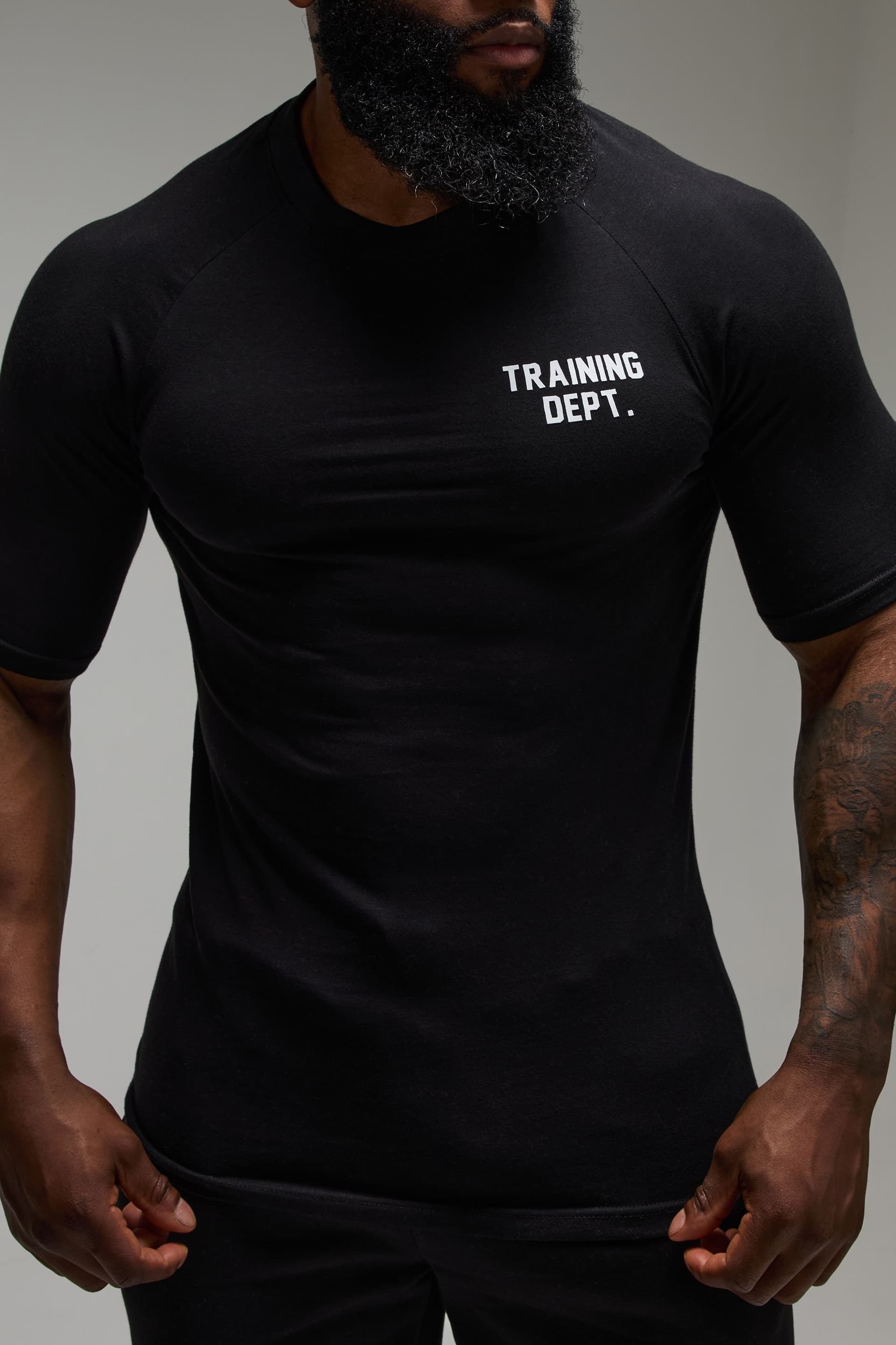 Training Dept. Training Dept. Men's Training Dept Muscle Fit T-shirt in Black