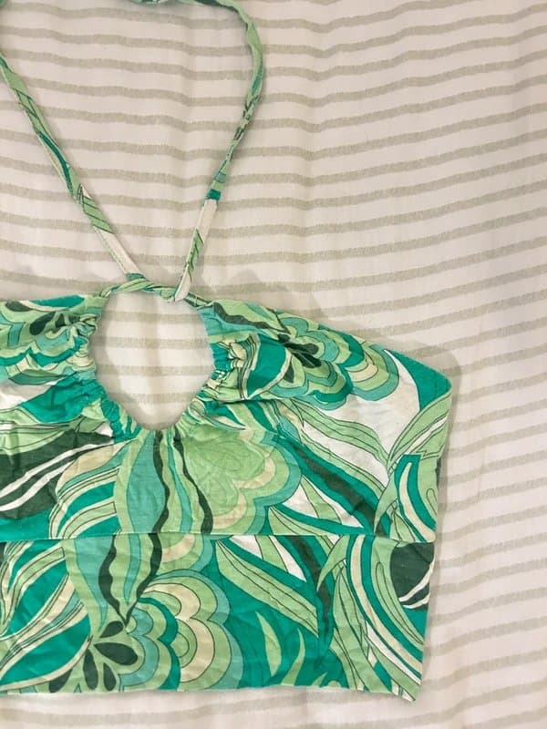 Bershka Summer halter top