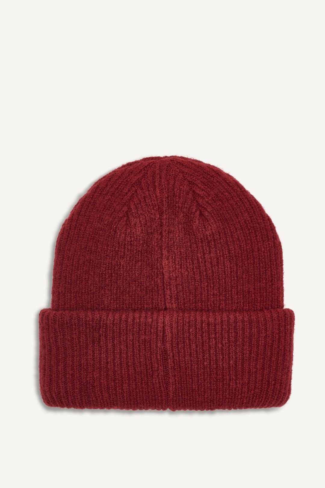 DKNY DKNY Women's VARSITY KNIT LOGO BEANIE MERLOT - 3