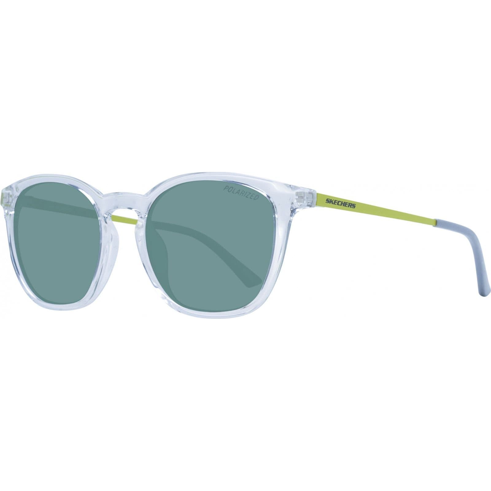Skechers Skechers Men's SE6283 5026R Round/Oval Sunglasses in Clear