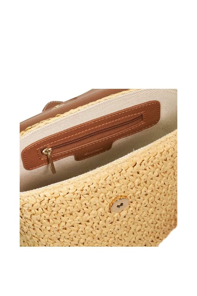 Dune London Dune London Women's 'Dimple' Cross Body Bag in Natural - 3