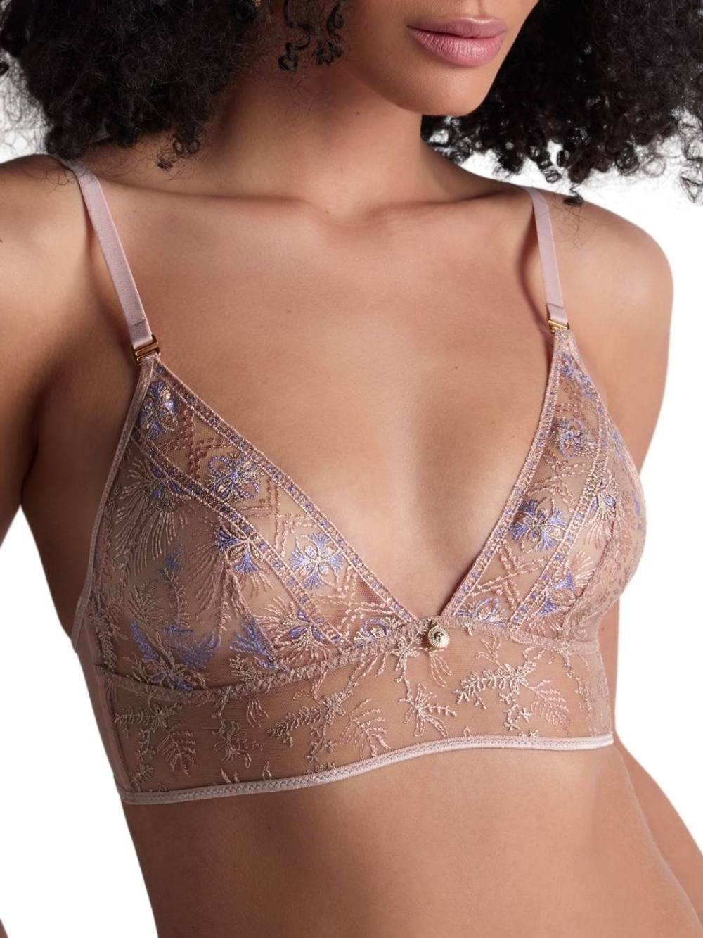 Aubade Aubade Women's Sound of Heart Triangle Bralette in Nude - 2