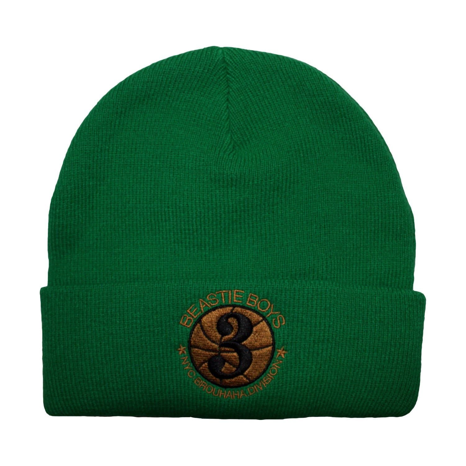 Beastie Boys Beastie Boys Men's NYC Brouhaha Division Beanie in Green