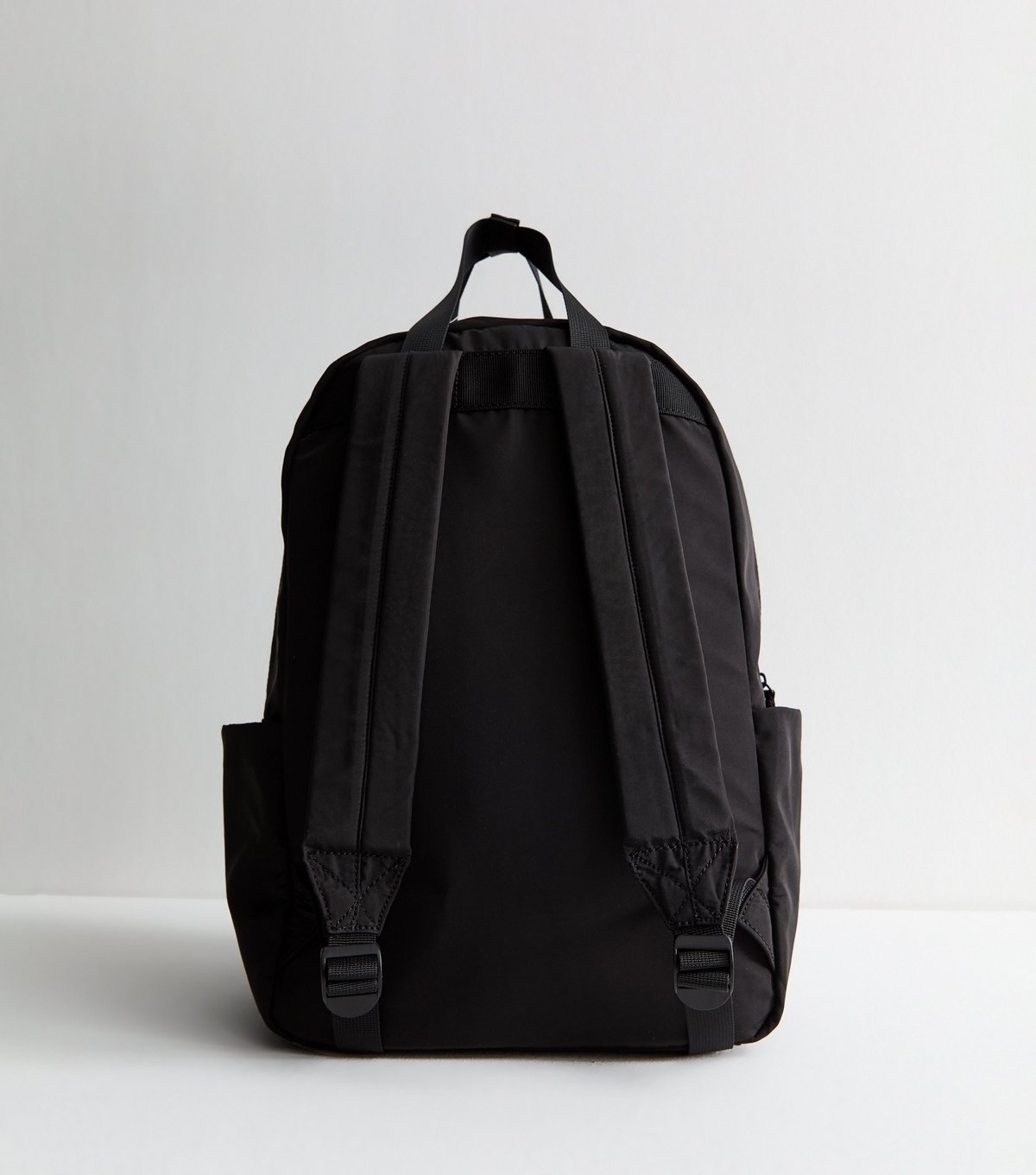 New Look Black Zipped Backpack Vegan New Look - 4