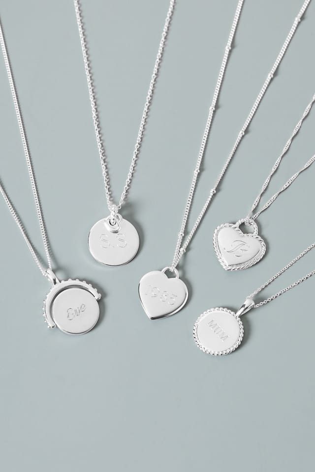 Jon Richard Jon Richard Women's Sterling Silver 925 Polished Beaded Edge Spinner Pendant - 2
