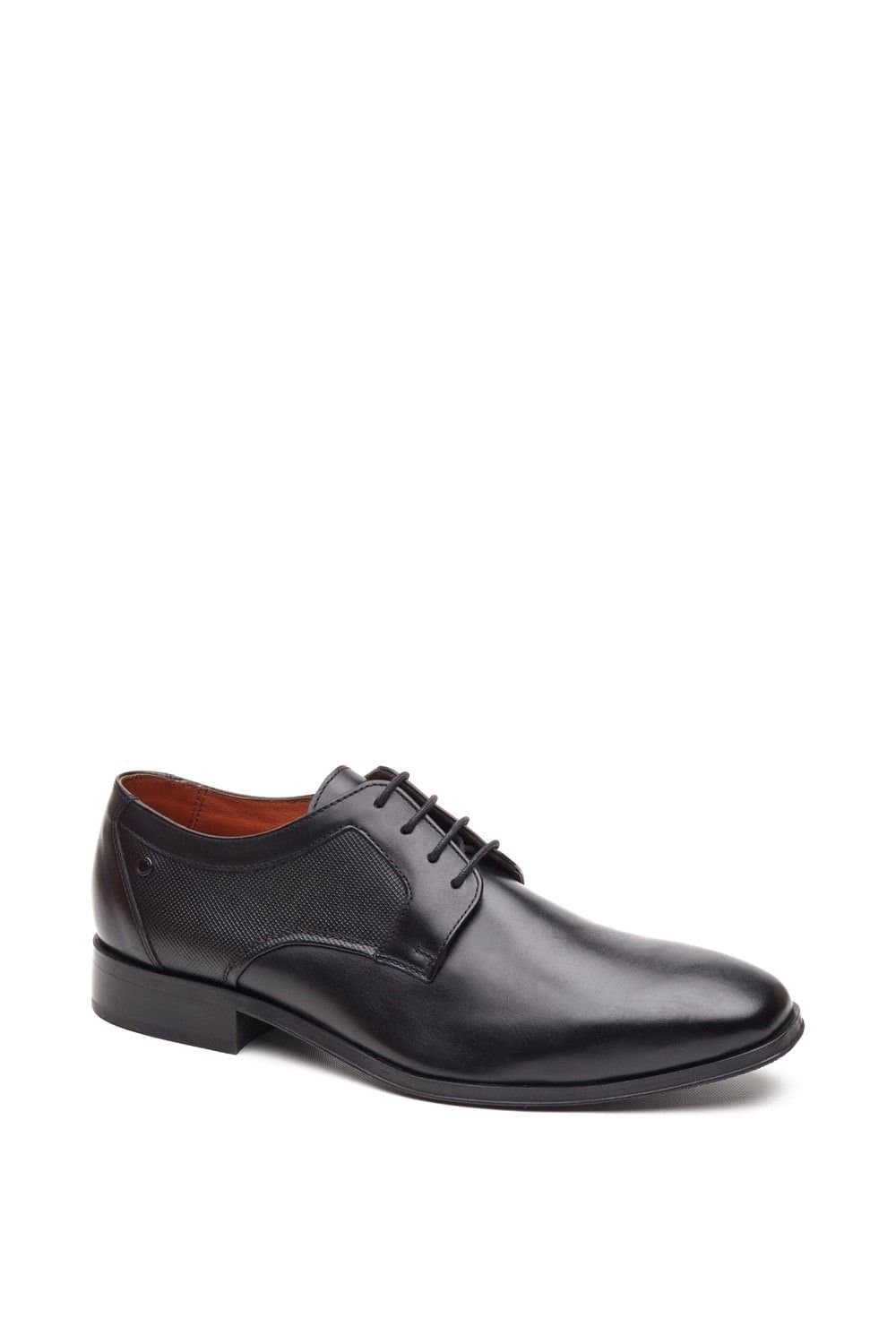 Base London Base London Men's Dome Lace Up Shoe in Black