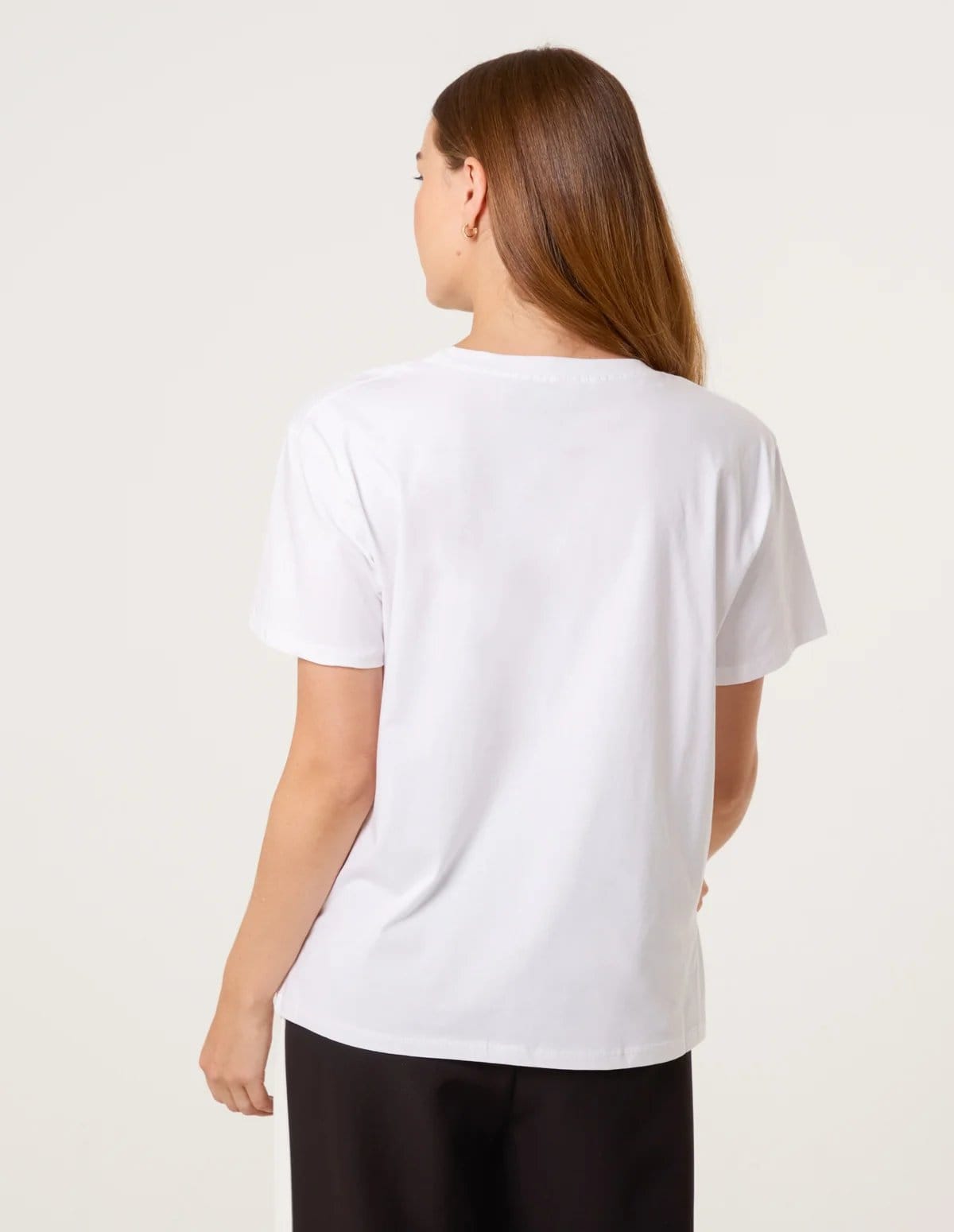 Blue Vanilla Stylish Graphic Illustration T-Shirt - 4