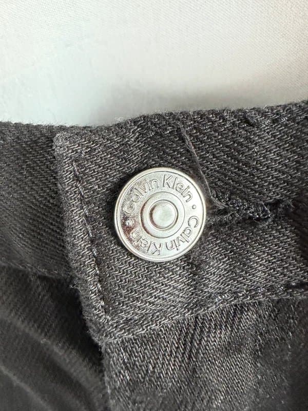 Calvin Klein Calvin Klein Black Authentic Slim Straight Jeans W30 L30