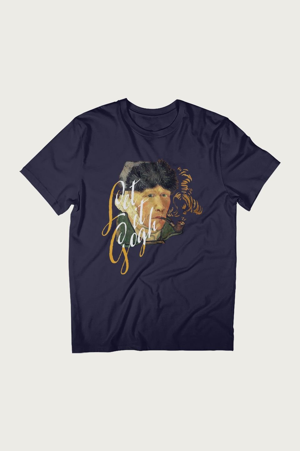 Coto7 Coto7 Men's Let It Gogh Classic Paintings T-Shirt in Navy - 2