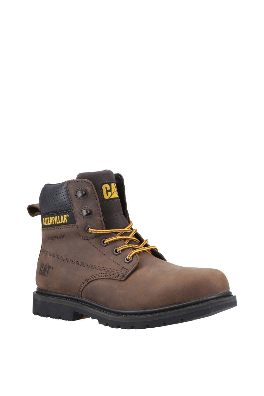 Caterpillar Caterpillar Men's Silva Lace up Occupational Work Boot in Brown - 4