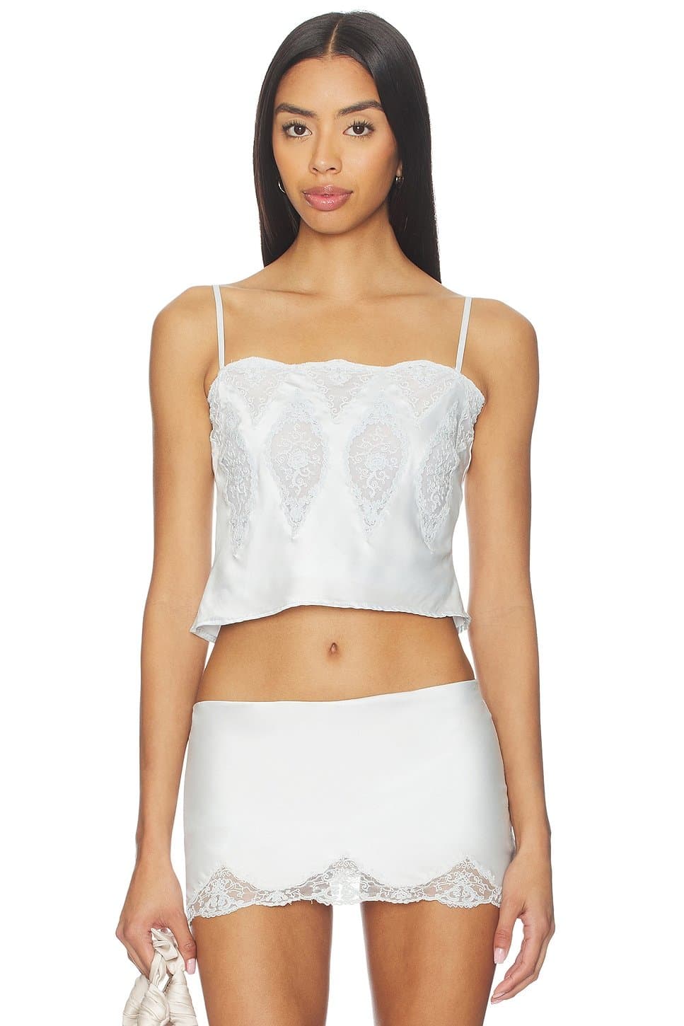 revolve Revolve LoveShackFancy Amies Cami with Lace Trim