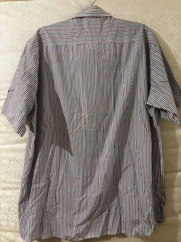 Cotton Traders Striped Short Sleeve Shirt Cotton Traders