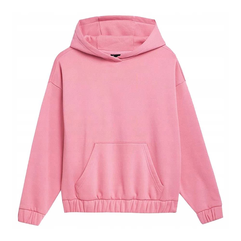 4F 4F Women's SS23TSWSF255 Hoodie in Pink