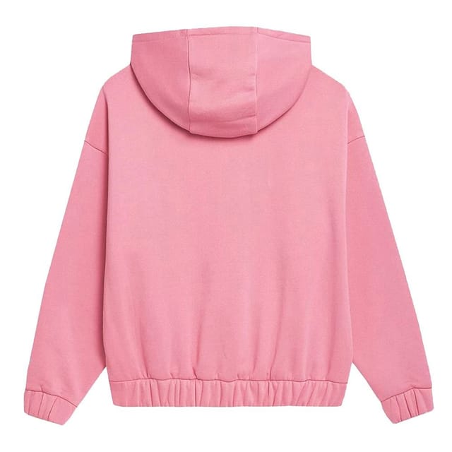 4F 4F Women's SS23TSWSF255 Hoodie in Pink - 2
