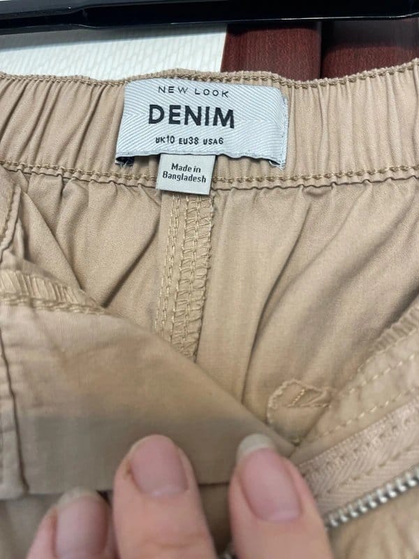 New Look Sand Beige Cargo Pants